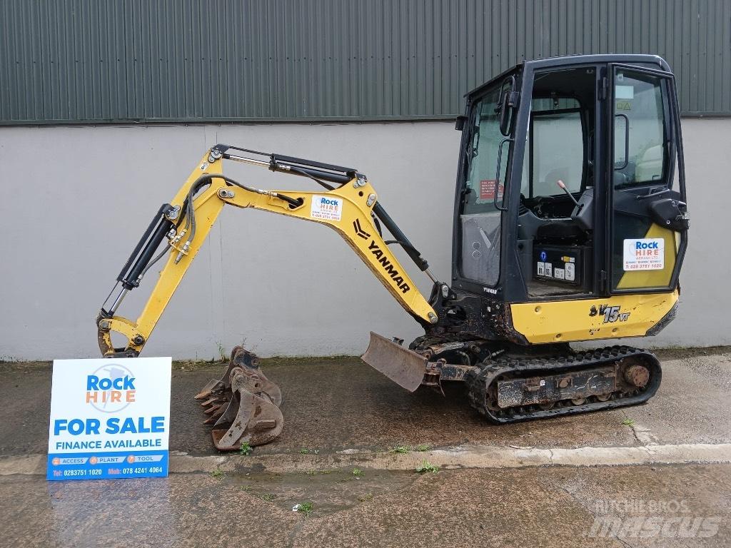 Yanmar SV 15 Mini ekskavatoriai < 7 t