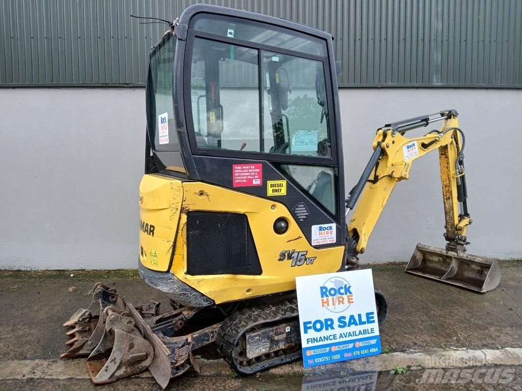 Yanmar SV 15 Mini ekskavatoriai < 7 t