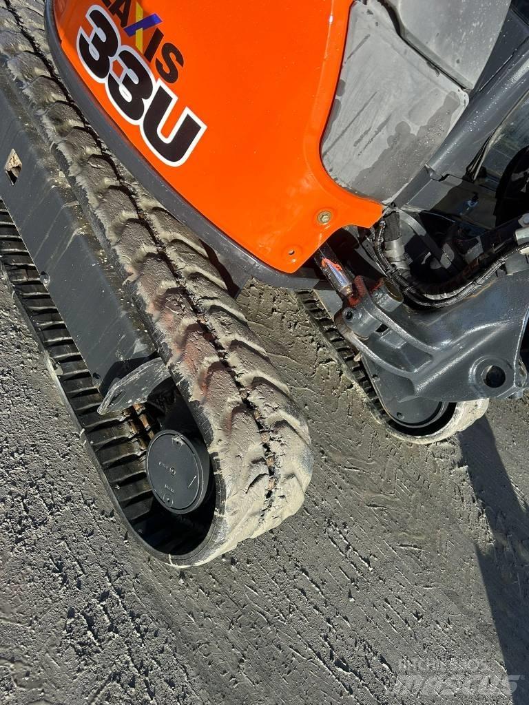 Hitachi ZX 33 U-5 Mini ekskavatoriai < 7 t