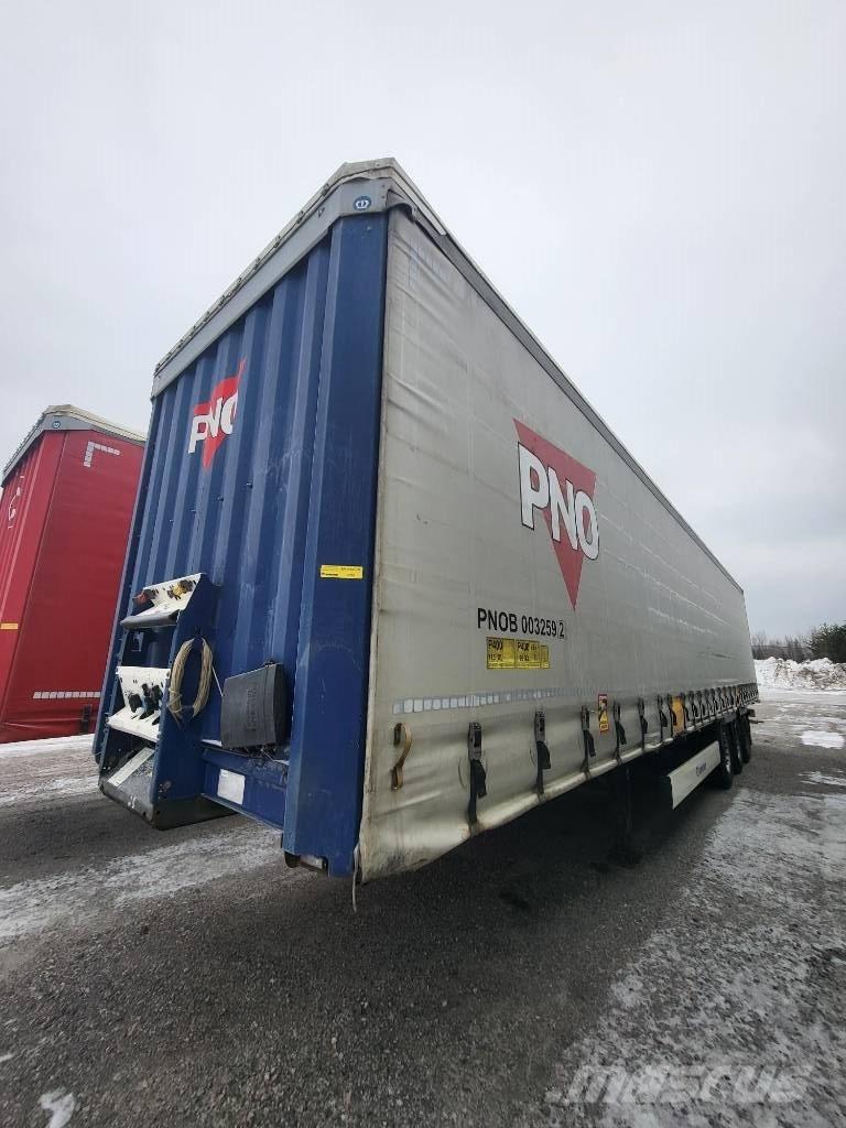 Krone Curtain HP Tentinės puspriekabės