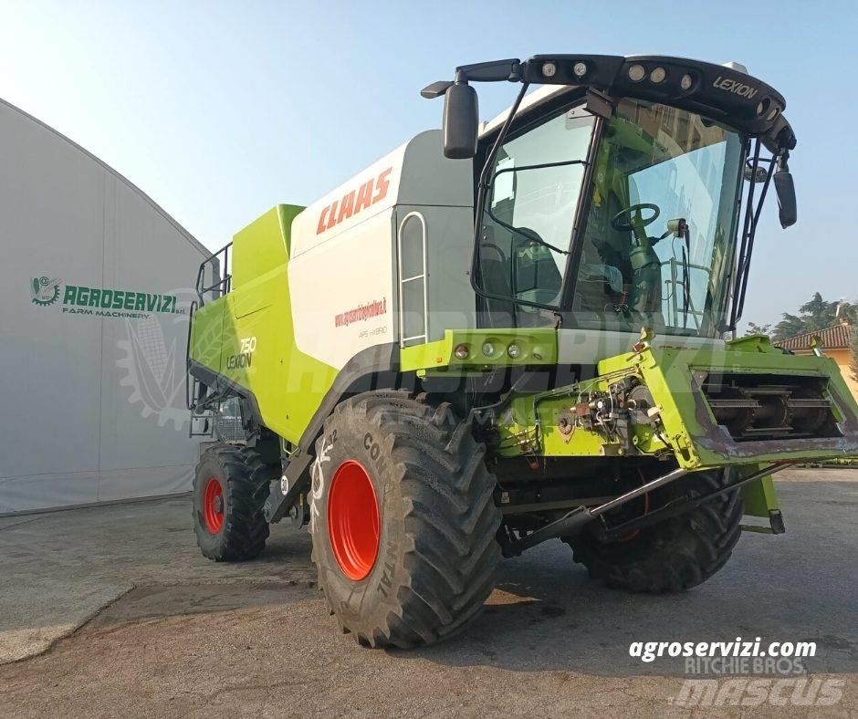 CLAAS Lexion 750 Derliaus nuėmimo kombainai