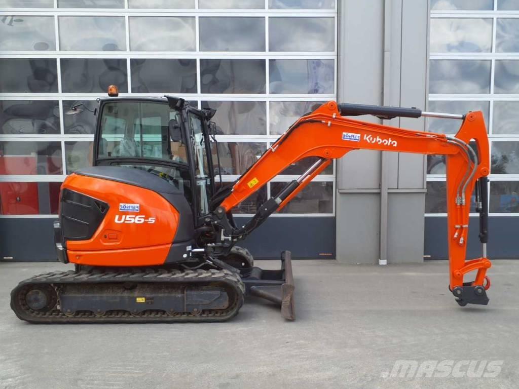 Kubota U 56-5 | MS03 Mini ekskavatoriai < 7 t