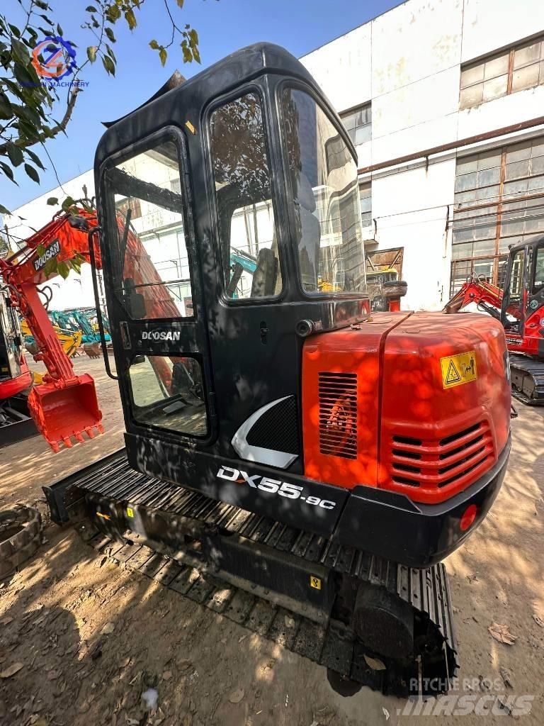 Doosan 55 Mini ekskavatoriai < 7 t