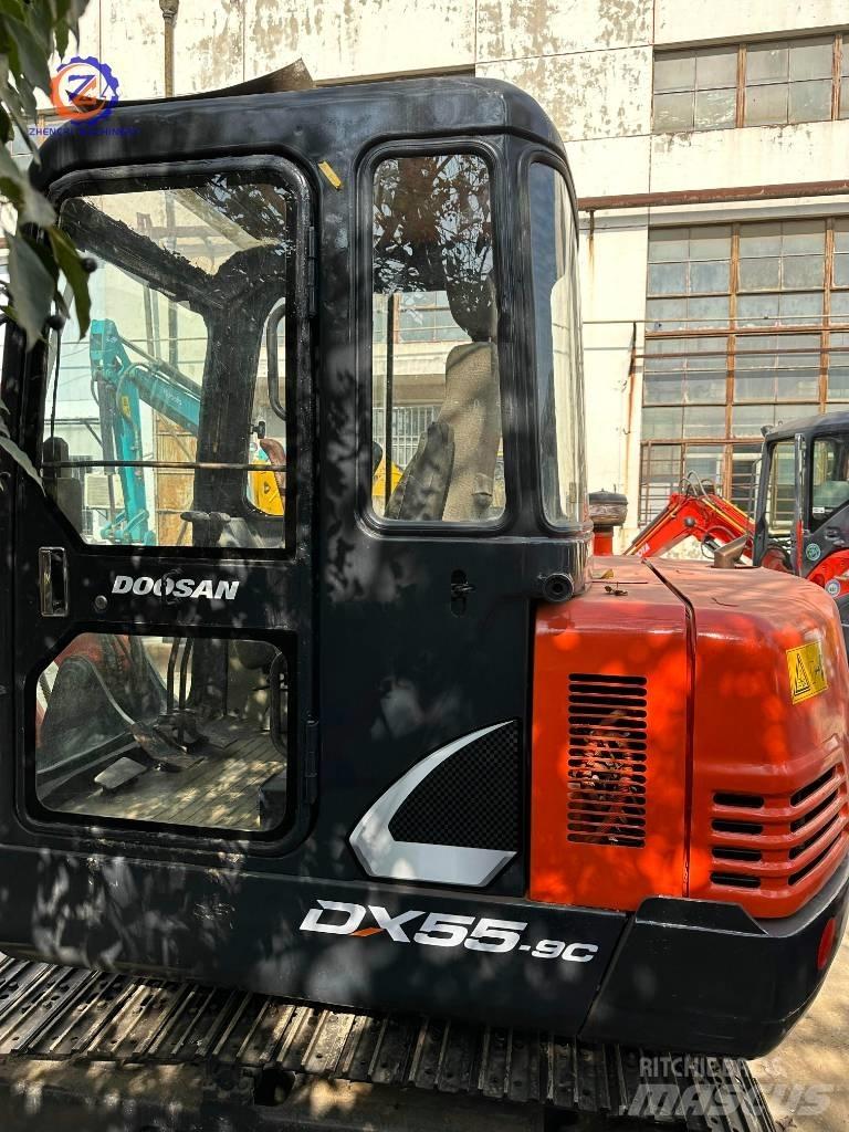 Doosan 55 Mini ekskavatoriai < 7 t
