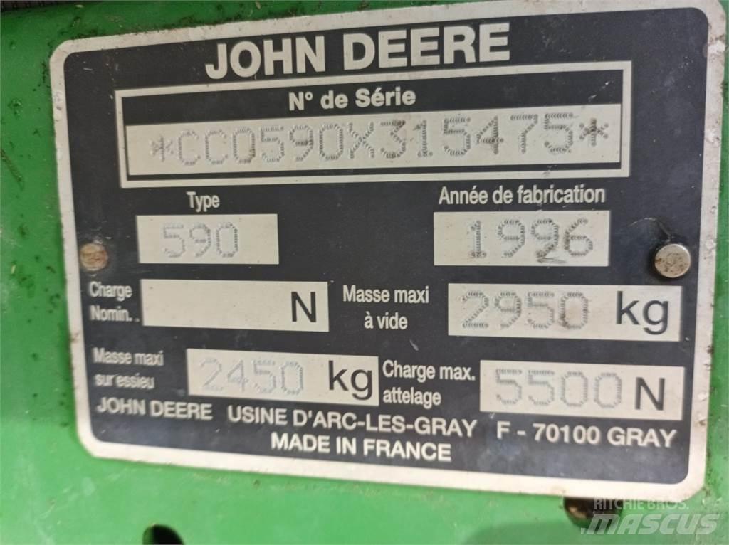 John Deere 590 Ritinių presai