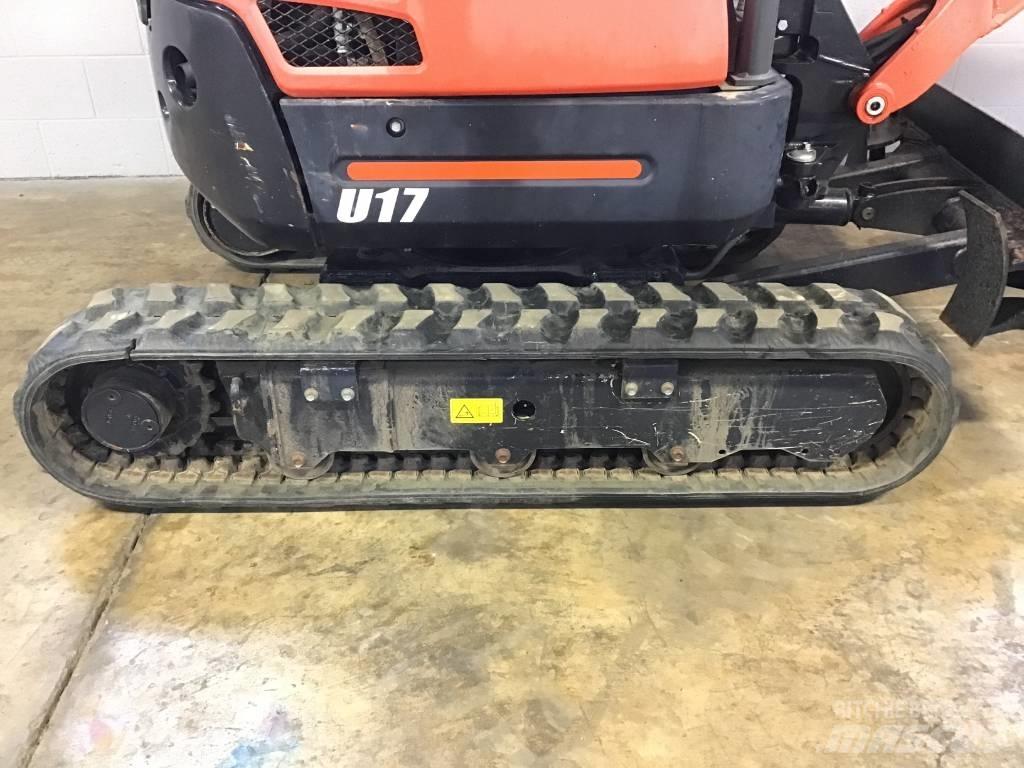 Kubota U 17 Mini ekskavatoriai < 7 t