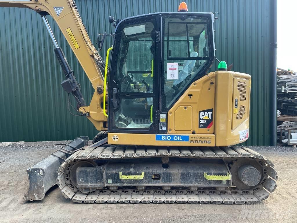 CAT 308 C CR Vidutinės galios ekskavatoriai 7-12 t