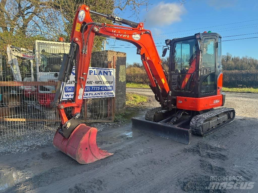 Kubota U 36-4 Mini ekskavatoriai < 7 t