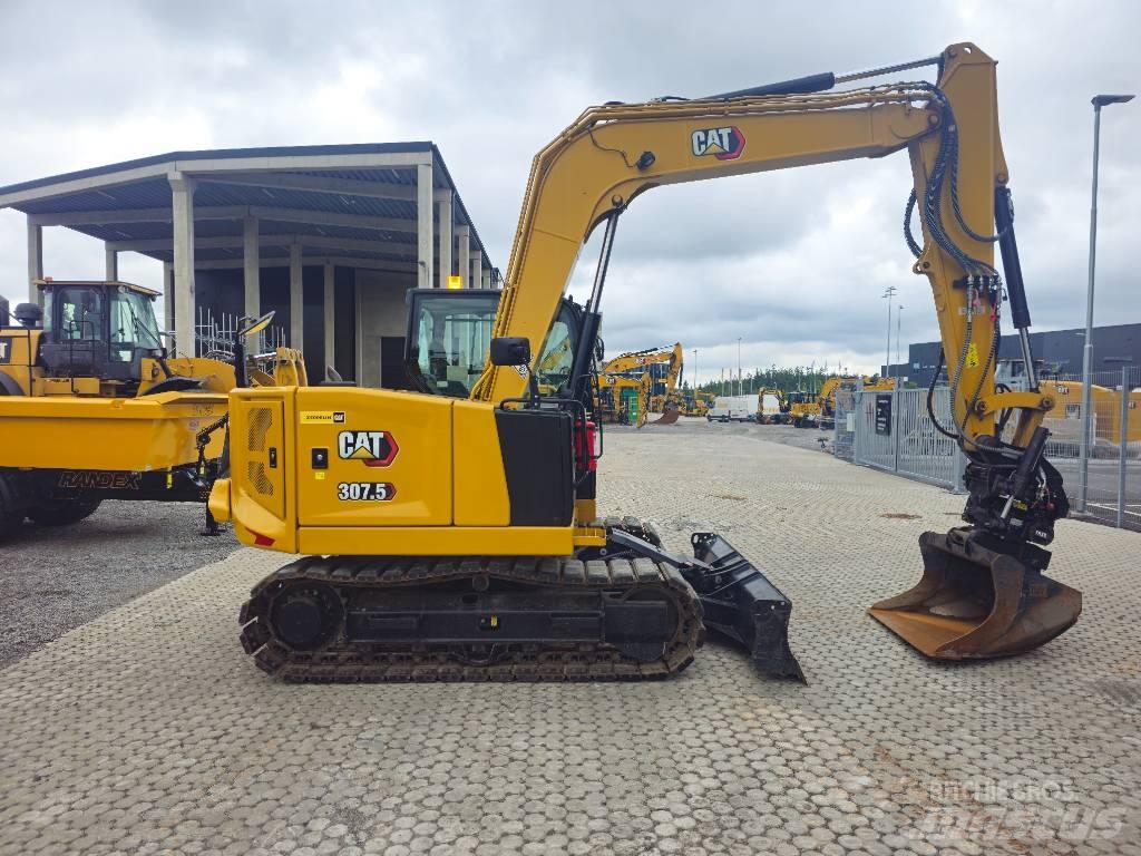 CAT 307.5 Vidutinės galios ekskavatoriai 7-12 t