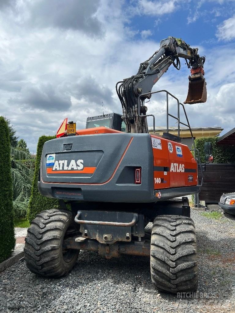Atlas 140 W Ratiniai ekskavatoriai
