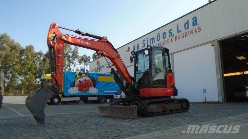Kubota U 55-4 Mini ekskavatoriai < 7 t