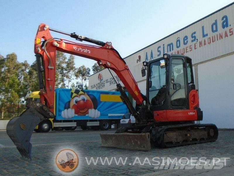 Kubota U 55-4 Mini ekskavatoriai < 7 t