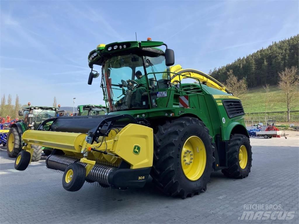 John Deere 9600i Pašarų ruošimo technika