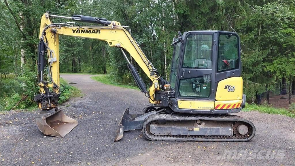 Yanmar SV 60-A Vidutinės galios ekskavatoriai 7-12 t