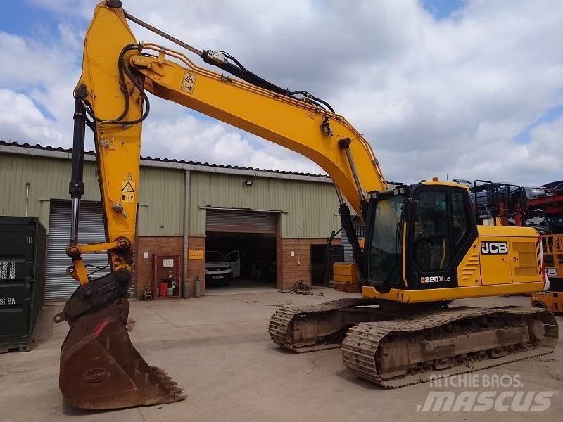 JCB 220X CL Vikšriniai ekskavatoriai