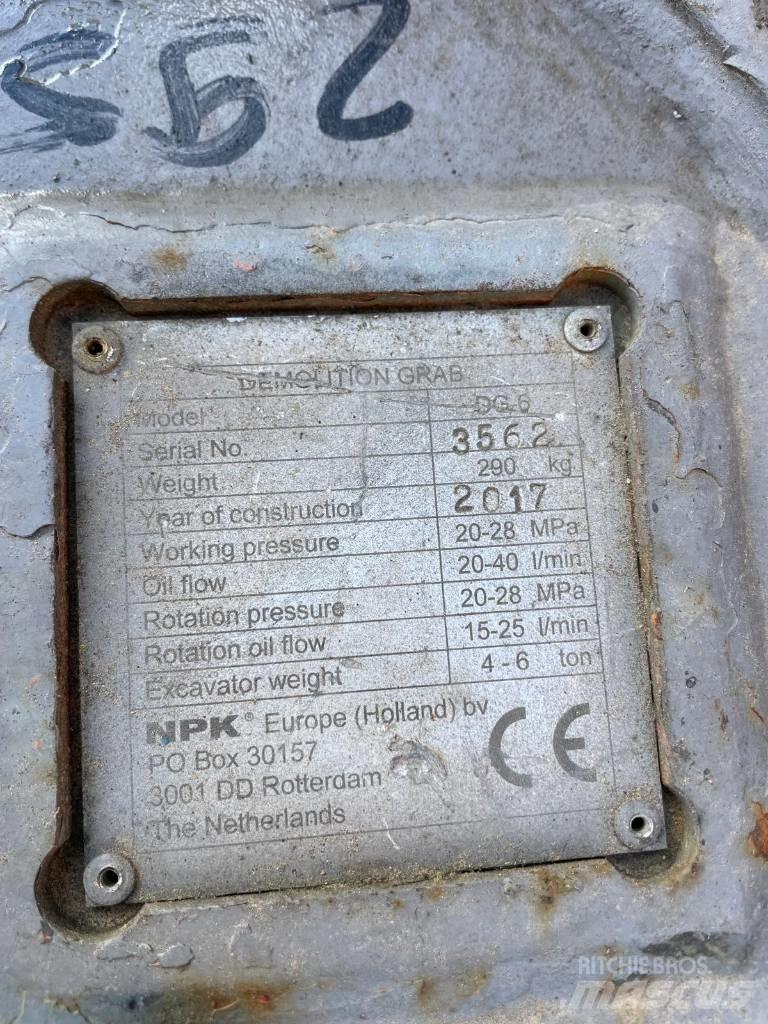 NPK DG-6 Mini ekskavatoriai < 7 t