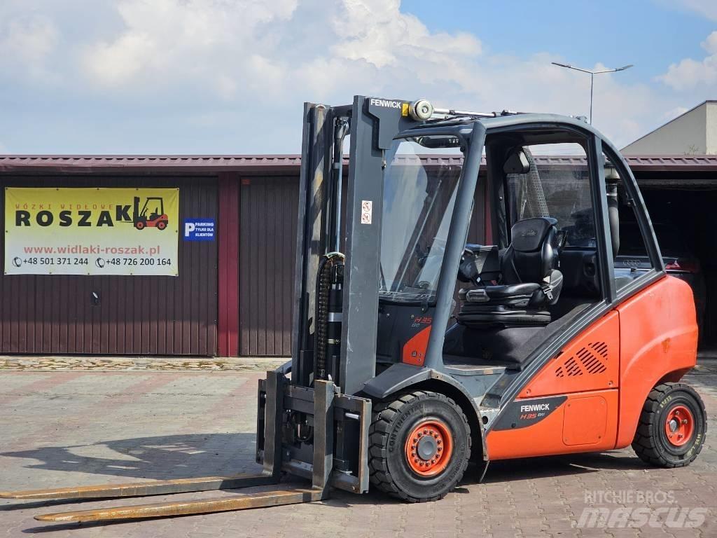 Linde H35D-02 Dyzeliniai krautuvai
