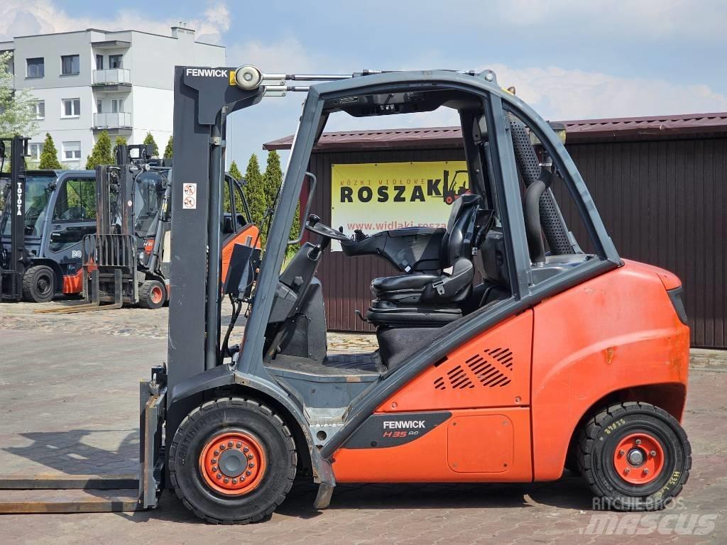 Linde H35D-02 Dyzeliniai krautuvai