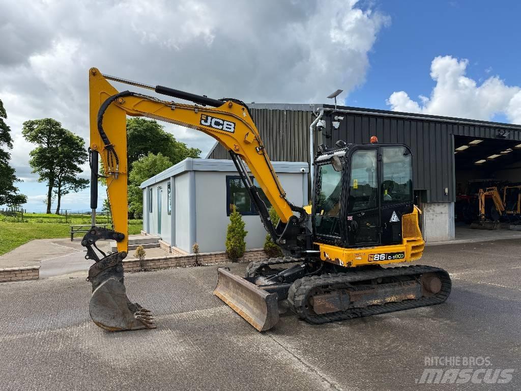 JCB 86 C-1 eco Vidutinės galios ekskavatoriai 7-12 t
