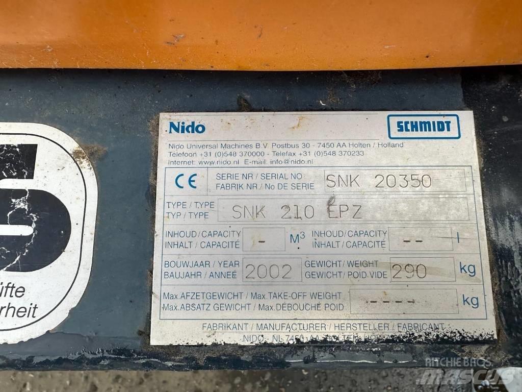 Nido SNK 210 EPZ Sniego peiliai ir valytuvai