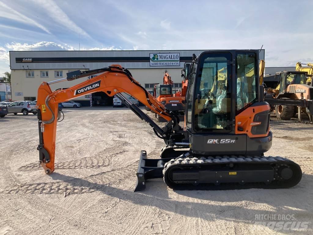 Develon DX 55 R-7 Mini ekskavatoriai < 7 t
