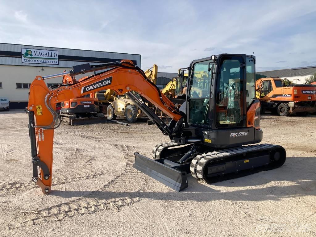 Develon DX 55 R-7 Mini ekskavatoriai < 7 t