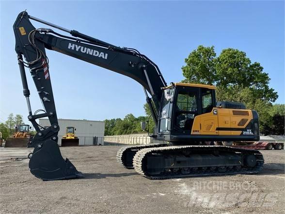 Hyundai Hx210AL Vikšriniai ekskavatoriai