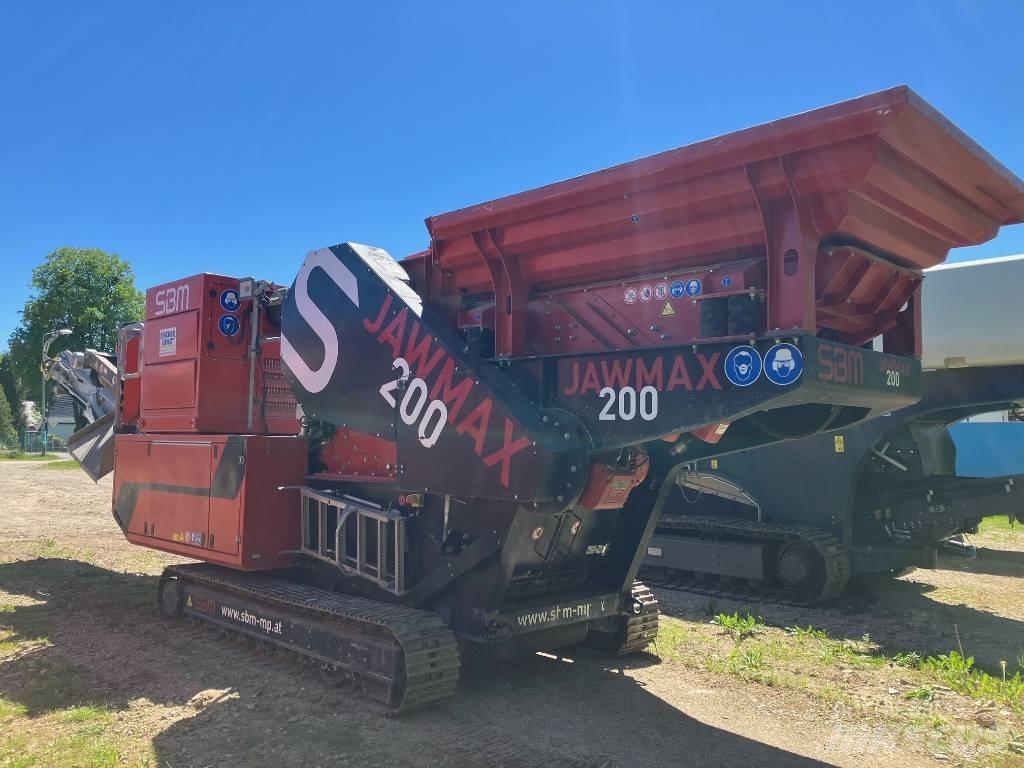 SBM Jawmax 200 Mobilūs smulkintuvai