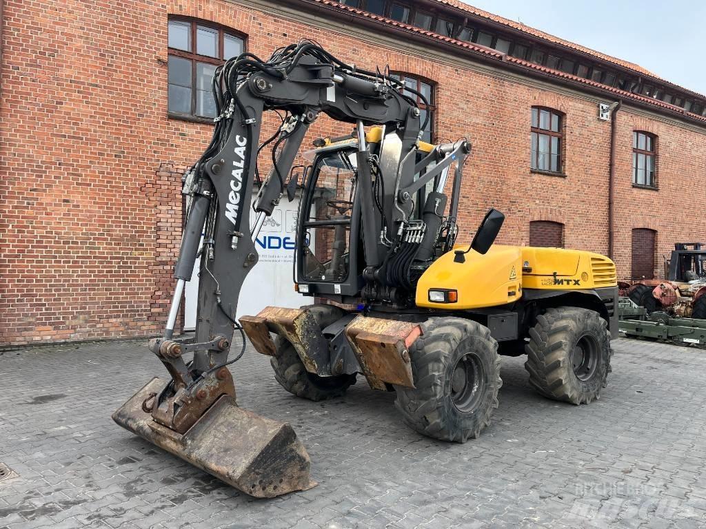 Mecalac 12 M TX Ratiniai ekskavatoriai