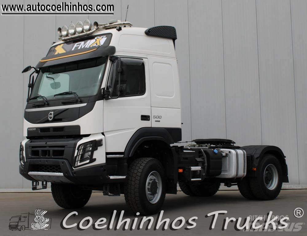 Volvo FMX 500   4x4 Naudoti vilkikai