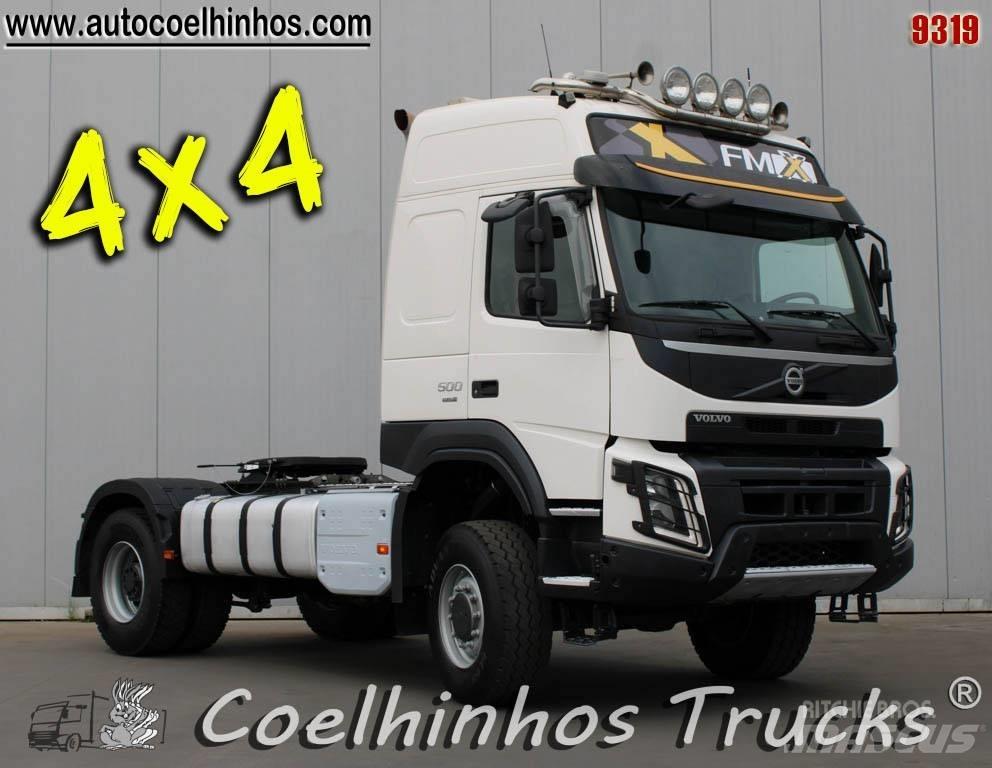 Volvo FMX 500   4x4 Naudoti vilkikai