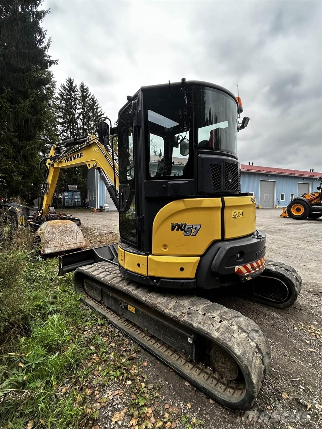 Yanmar 75 Vidutinės galios ekskavatoriai 7-12 t