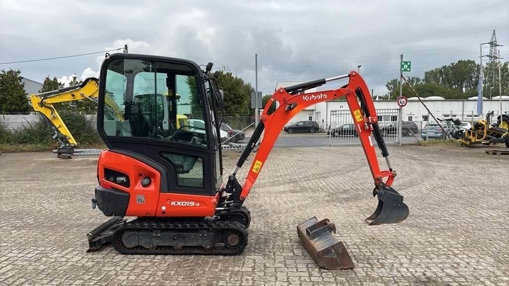 Kubota KX019-4 Mini ekskavatoriai < 7 t