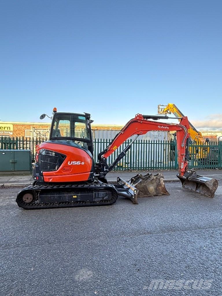 Kubota U 56-5 Mini ekskavatoriai < 7 t