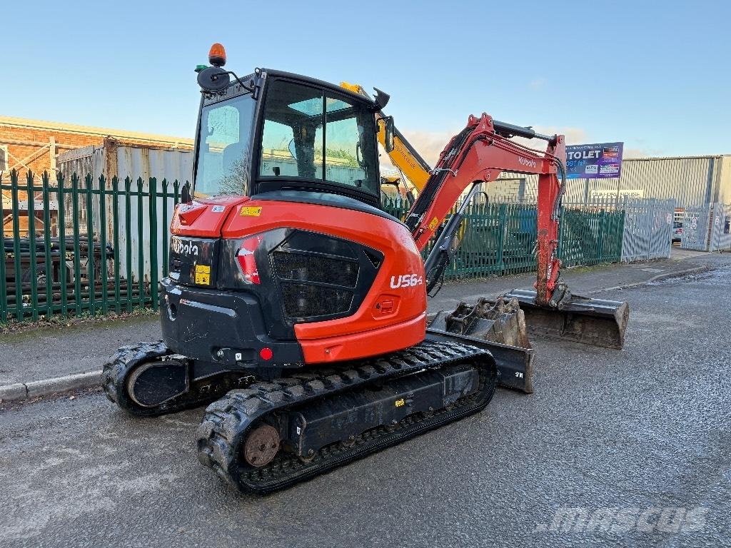 Kubota U 56-5 Mini ekskavatoriai < 7 t