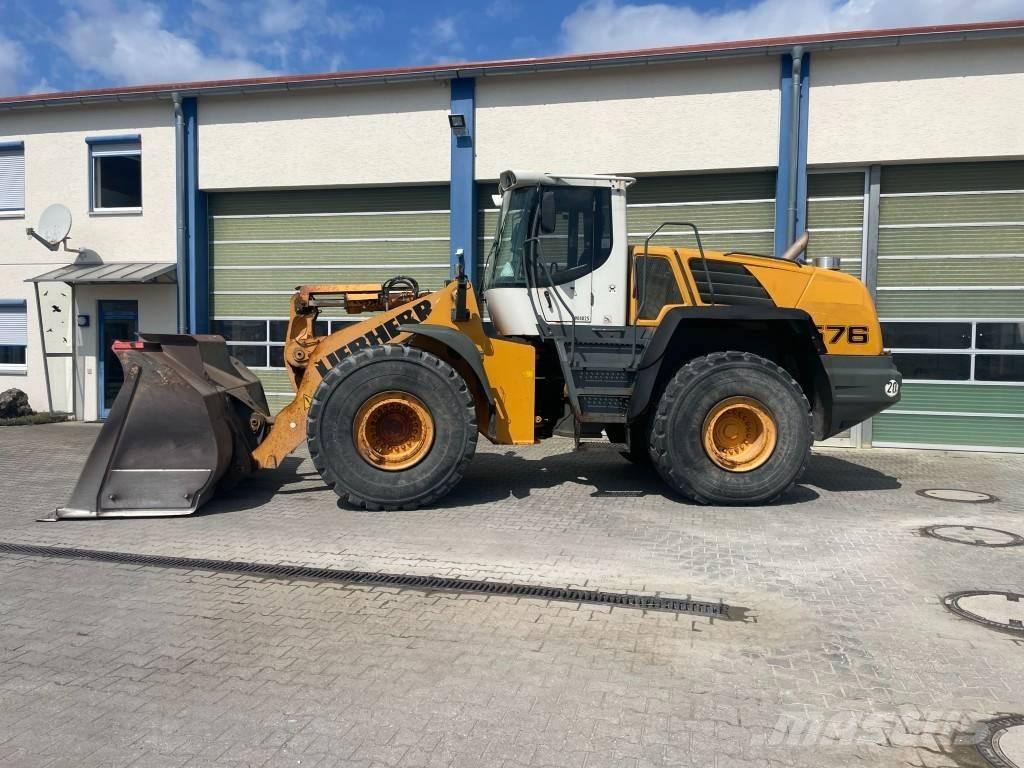 Liebherr L 576 Naudoti ratiniai krautuvai