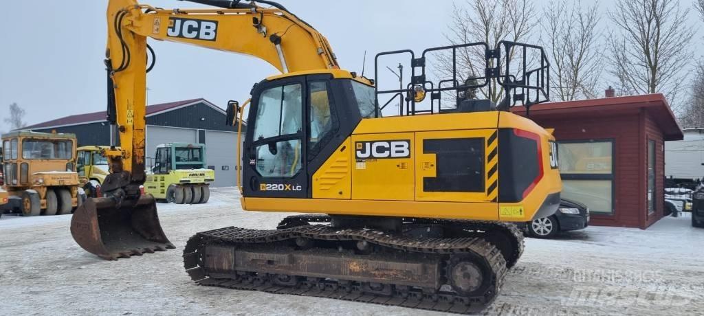 JCB 220 XL Vikšriniai ekskavatoriai