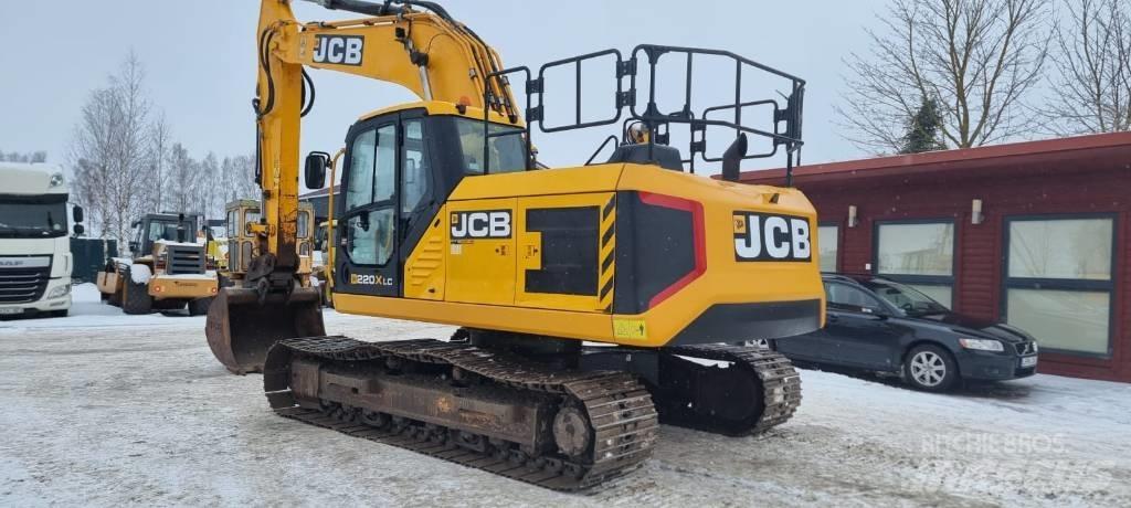 JCB 220 XL Vikšriniai ekskavatoriai