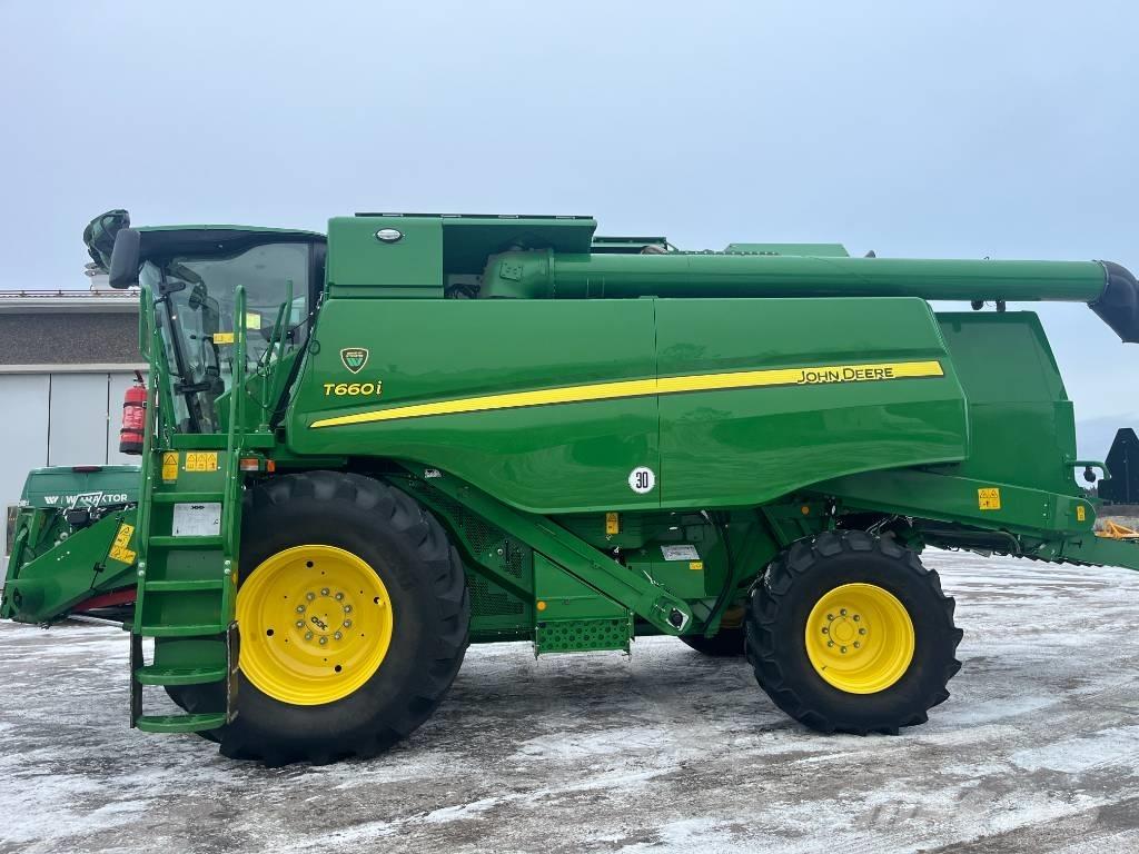 John Deere T660i Derliaus nuėmimo kombainai