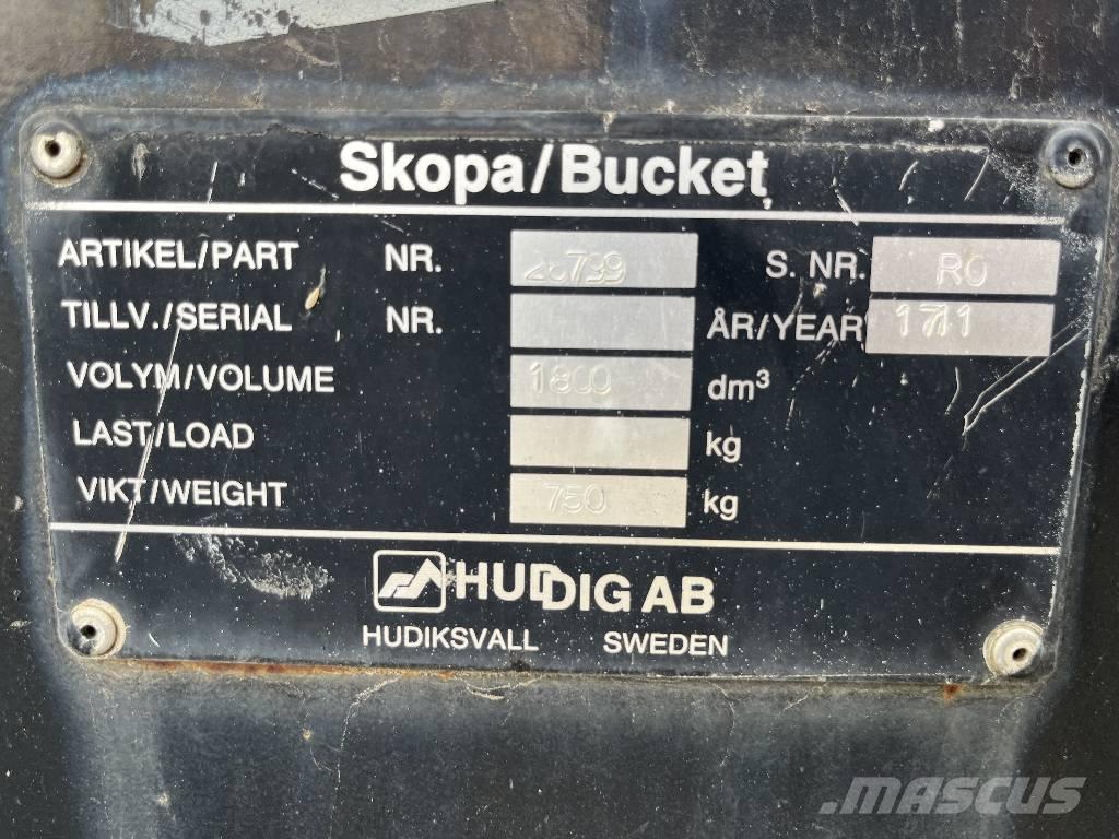 Huddig 1260D Ekskavatoriniai krautuvai