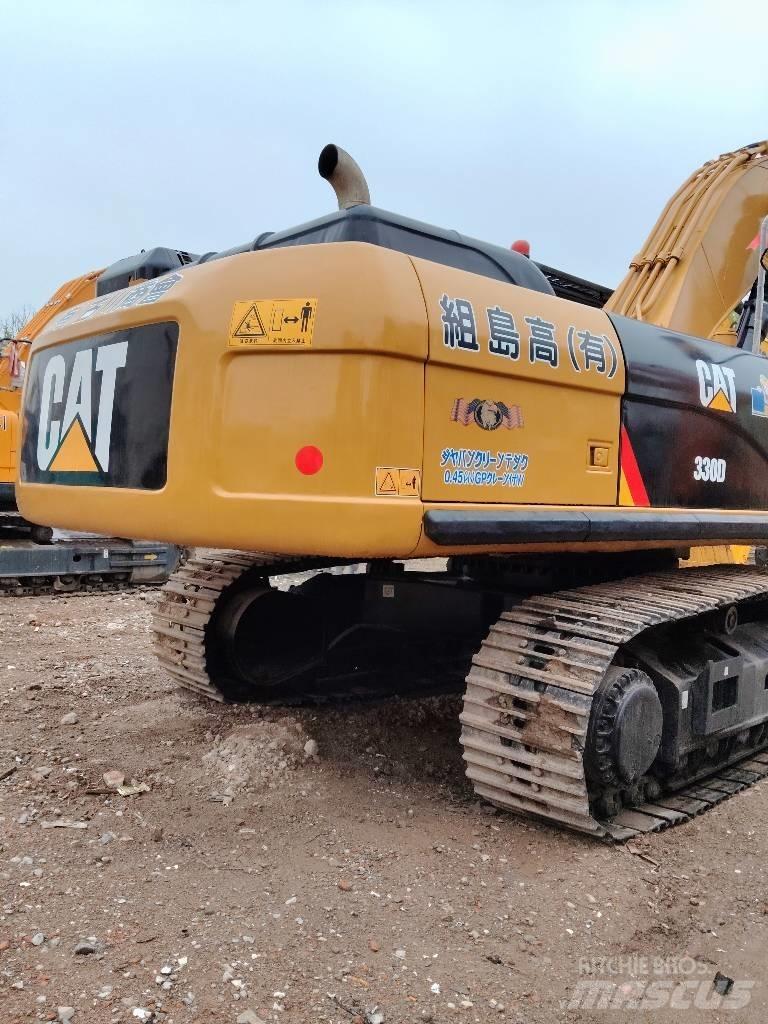CAT 330D Vikšriniai ekskavatoriai