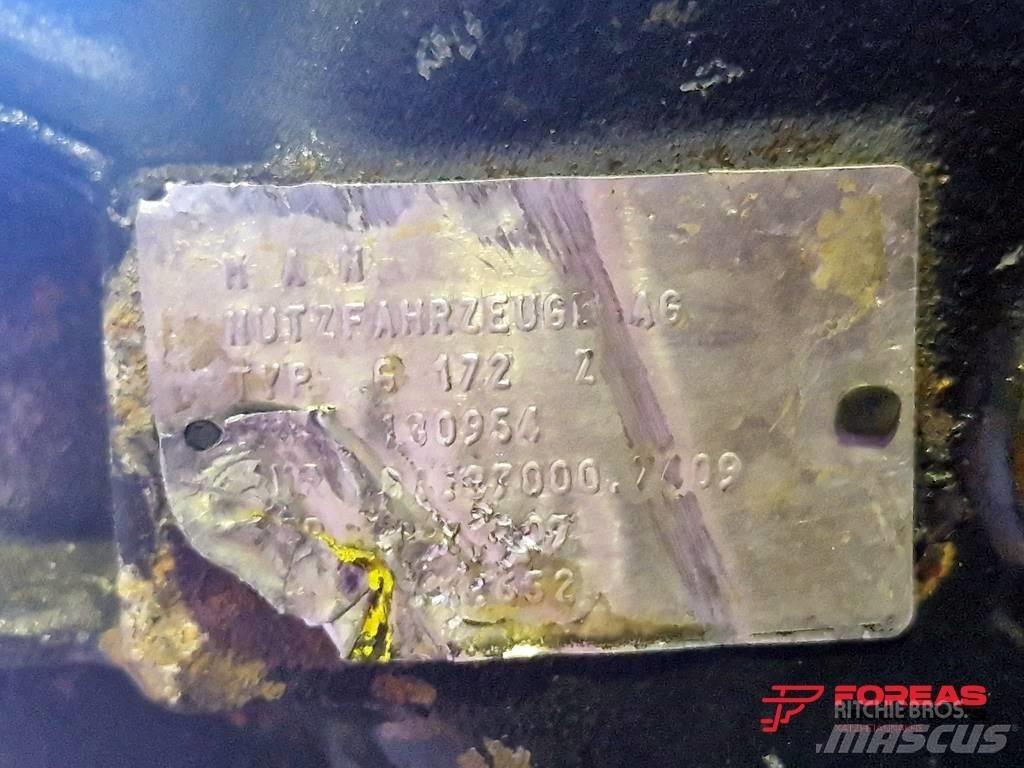 MAN G 172 Z - P.T.O Pavarų dėžės