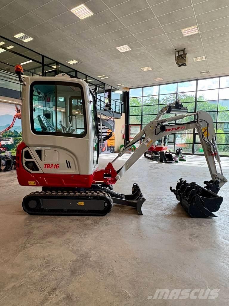 Takeuchi TB 216 Mini ekskavatoriai < 7 t