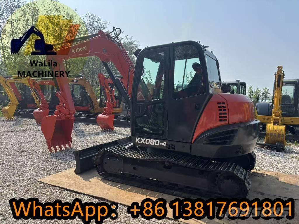 Kubota KX 080-4 Mini ekskavatoriai < 7 t