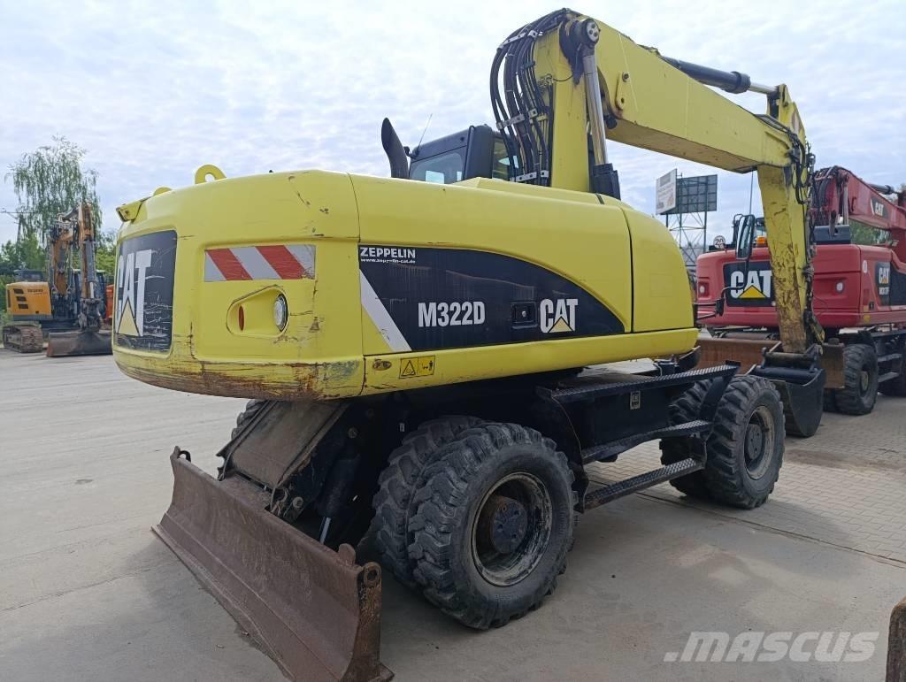CAT M 322 D Ratiniai ekskavatoriai