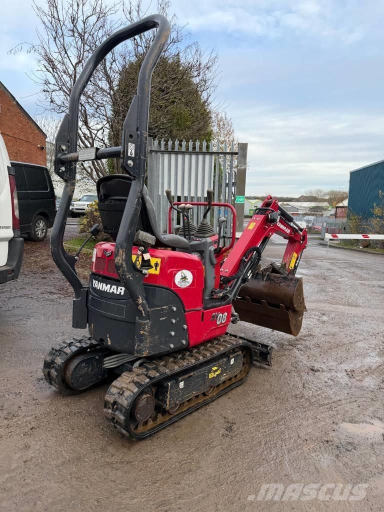 Yanmar SV 08 Mini ekskavatoriai < 7 t