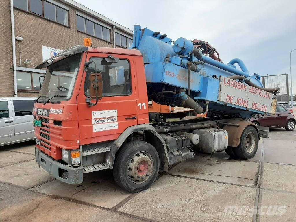 Scania kolkenzuiger Kombinuotos paskirties / vakuuminiai sunkvežimiai