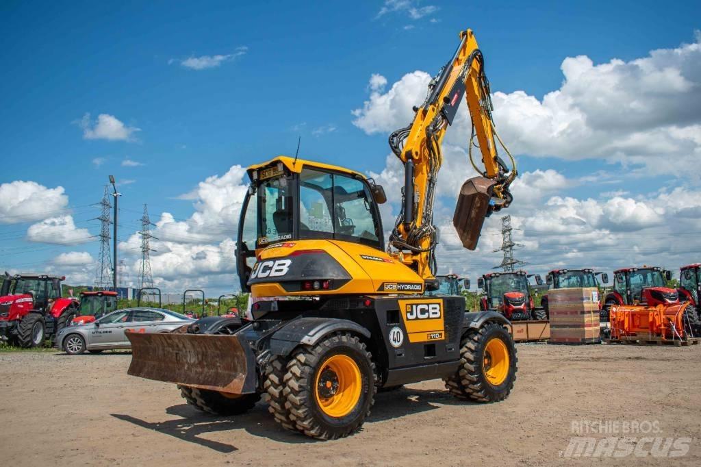 JCB Hydradig 110 W Ratiniai ekskavatoriai