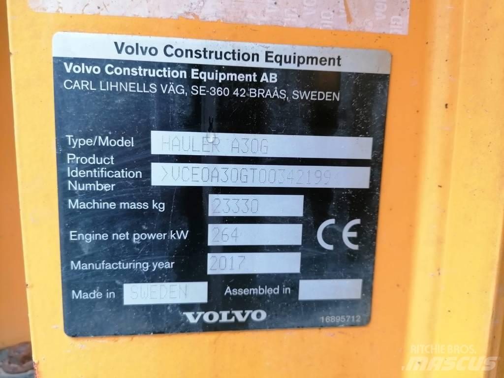 Volvo A 30 G Karjeriniai savivarčiai