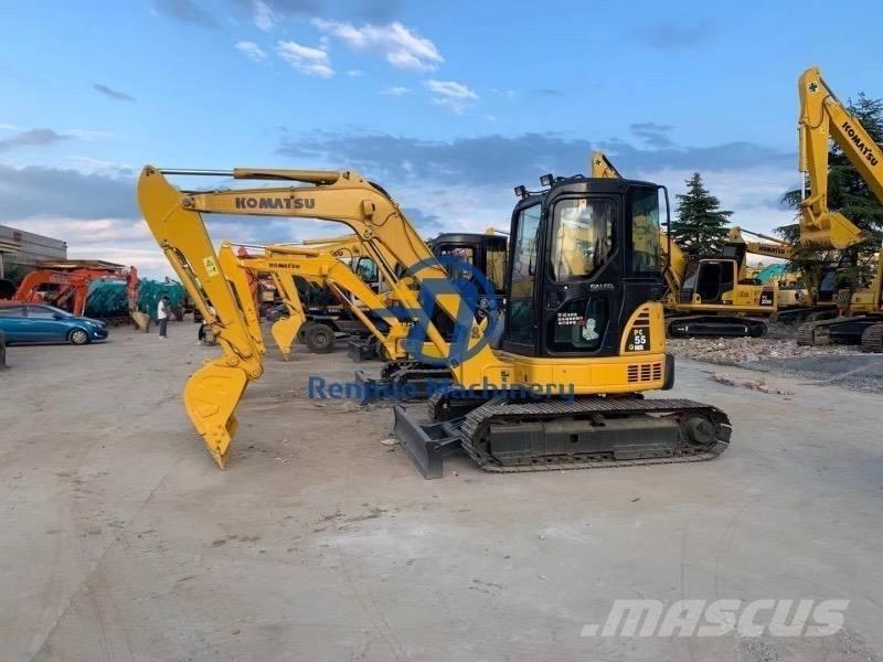 Komatsu PC 55 MR Mini ekskavatoriai < 7 t